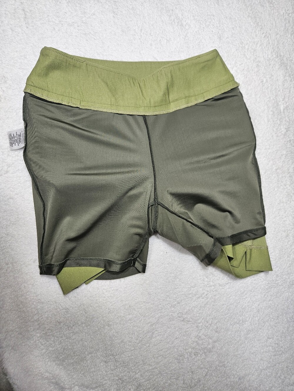 Swing Control Green Skort With A Line Short - Picture 5 of 10